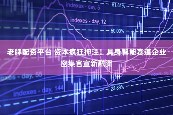老牌配资平台 资本疯狂押注！具身智能赛道企业密集官宣新融资